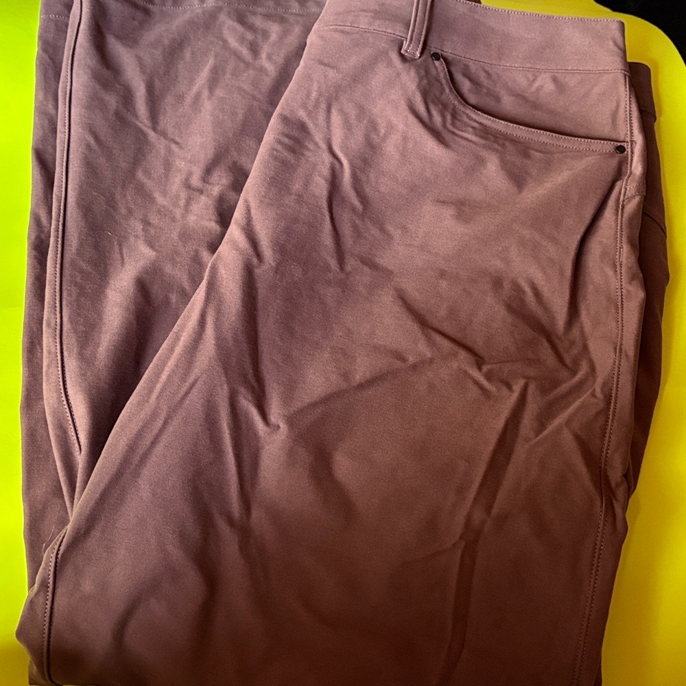 Lululemon Women's City Sleek 5 POCKET WIDE LEG Pants Size 33 - Picture 6 of 7